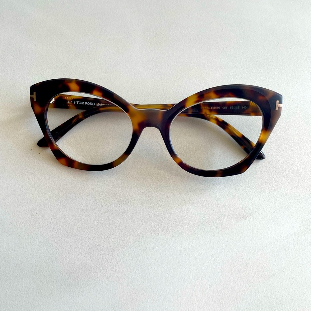 Tom Ford Tortoise Cat Eye Glasses